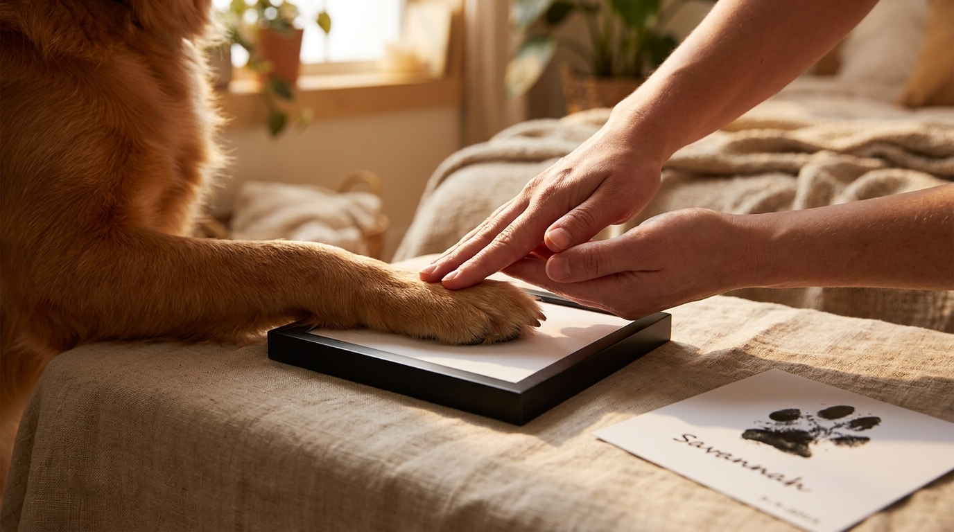 Printed Paws paw print kit